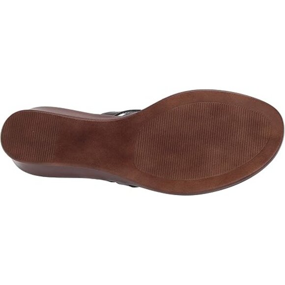 Easy Street Womens Allegro Slip on Slide Sandal Round Open Toe Black Size 9M - Picture 7 of 8